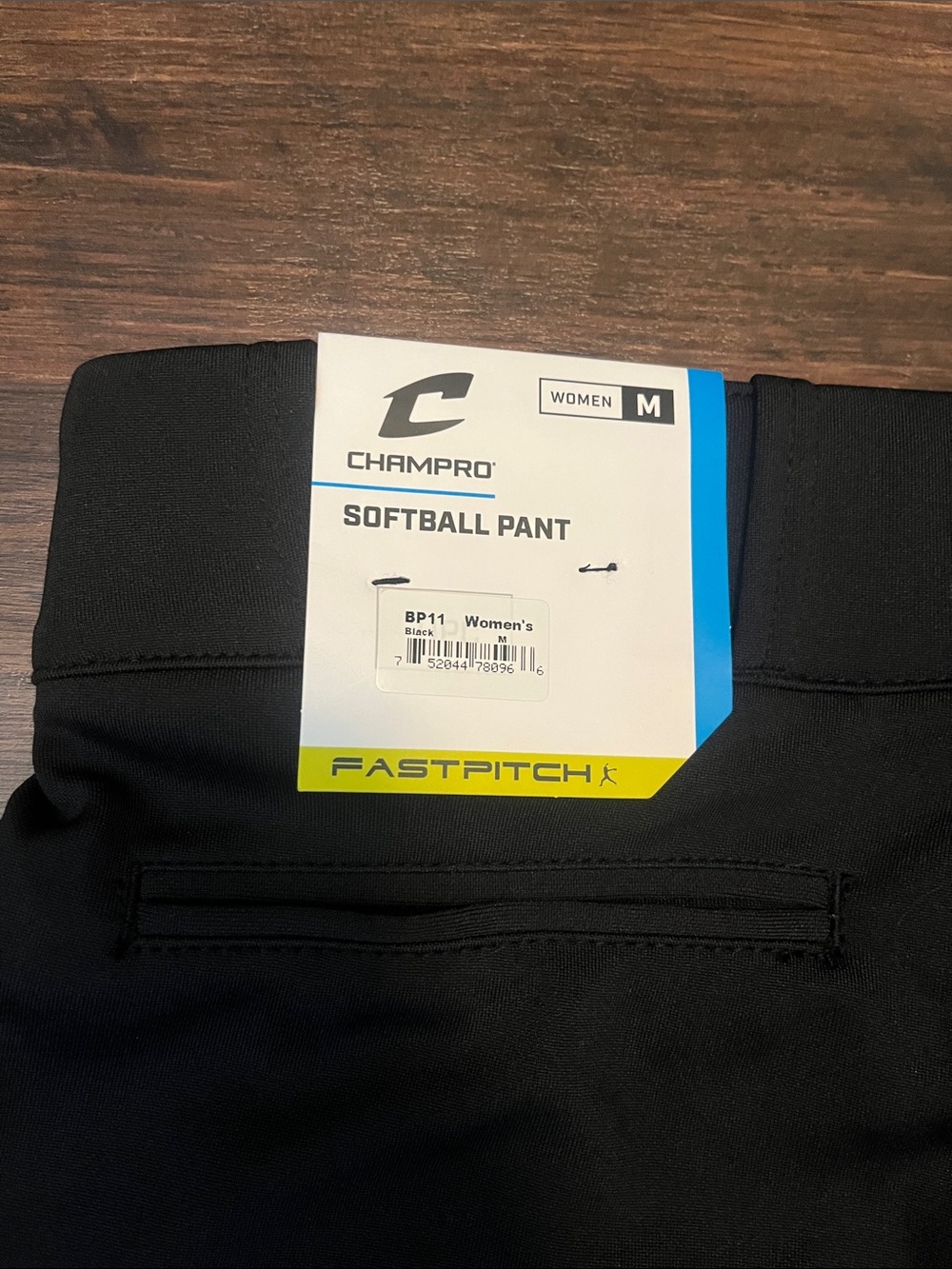 Champro Women's Black Softball Pant - Fastpitch
